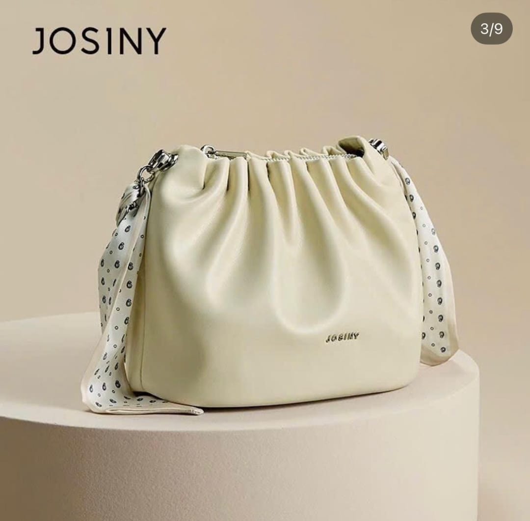 Luxury Imported Soft Pouch Bag for Ladies – Stylish Shoulder Handbag